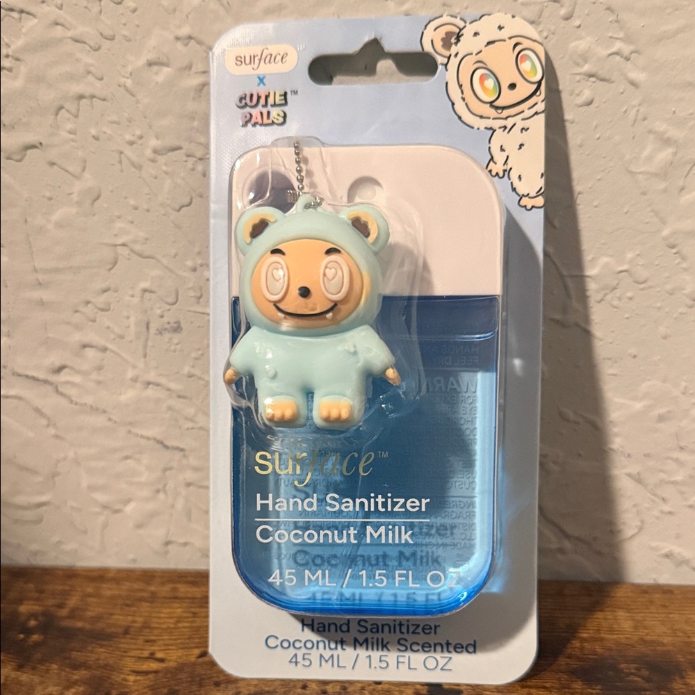Surface Coconut Milk Hand Sanitizer with Cute Bear Holder